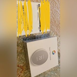 Google Nest Snow Thermostat